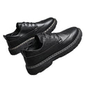 Men's Business Tooling Small Leather Shoes British Bullock Casual