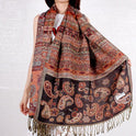 New Cashew Jacquard Air Conditioning Sunscreen Travel Shawl For Women