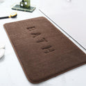 Cross-border Memory Foam Floor Mat Bathroom Bathroom Coral Fleece