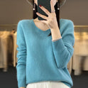 Women's Sweater Knit Bottoming Shirt Autumn And Winter Short Long Sleeves Slim Slimming