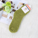 Solid Color Thick Warmth Floor Socks