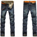 Men's retro pants straight-leg pants