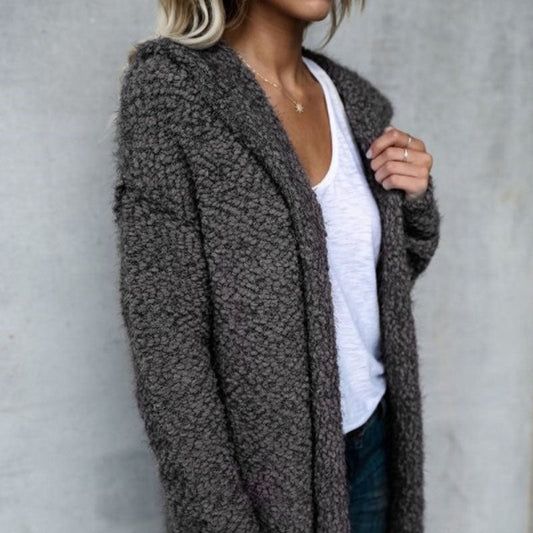 Fashion Hooded Cardigan Jacket Jacket Women