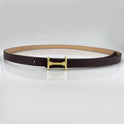 New Women's All-match Simple Thin Belt