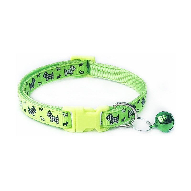 Patch Bell Collar Pet Dog Cat Collar