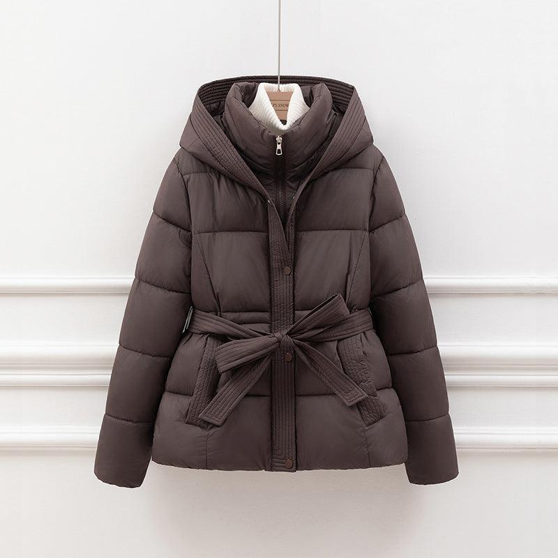 Fashion Personality Women's Short Waist Down Coat