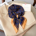 Women's Fashion And Colorful Colorful Silk Scarf