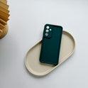 Solid Color Minimalist Silicone Soft Shell Phone Case