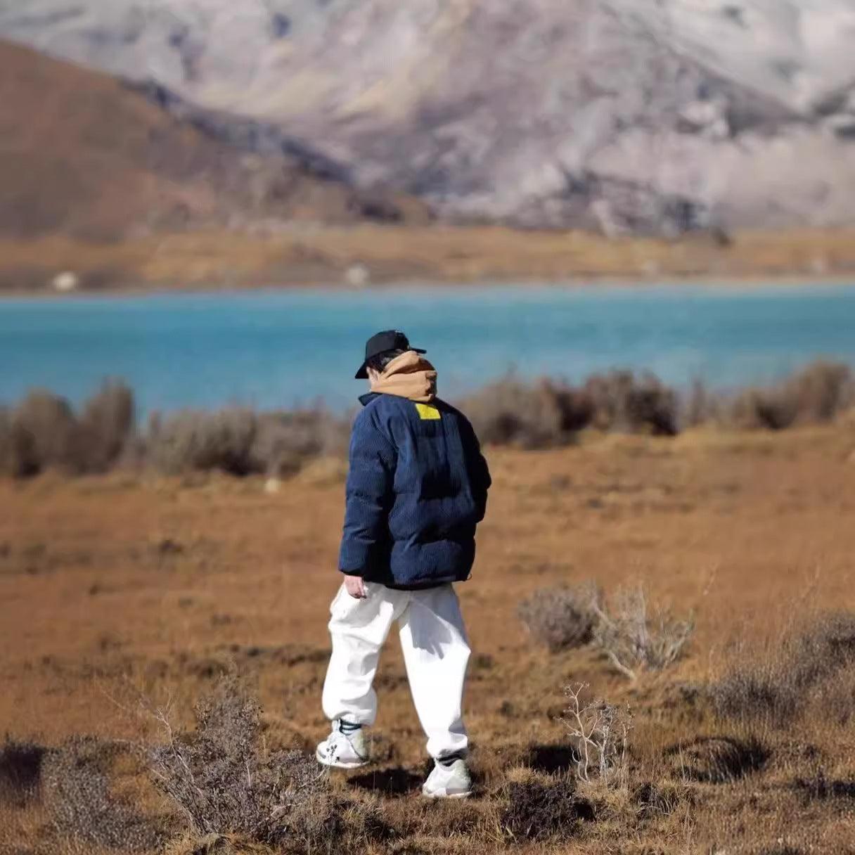 Retro Loose Corduroy Cotton-padded Jacket