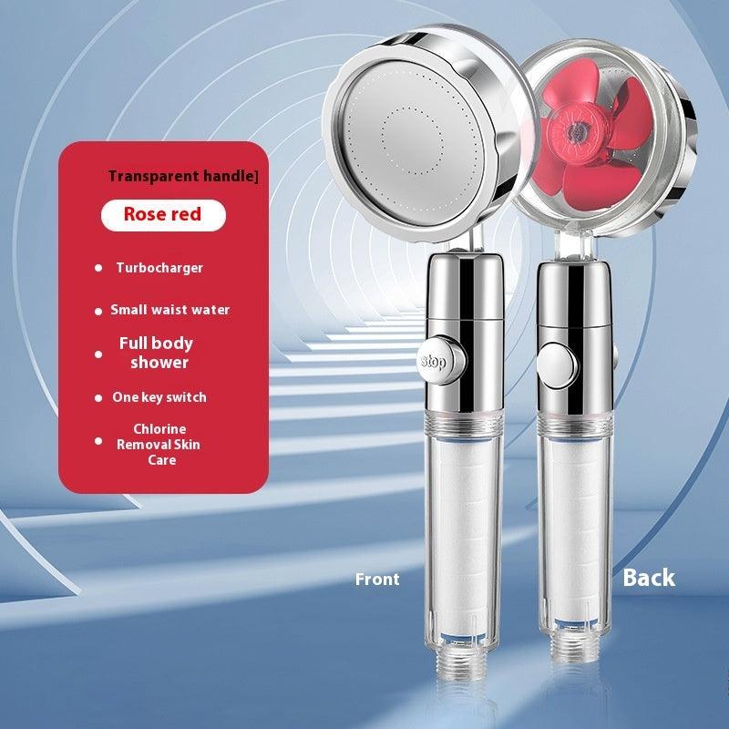 Simple Turbocharged Showerhead Handheld Nozzle