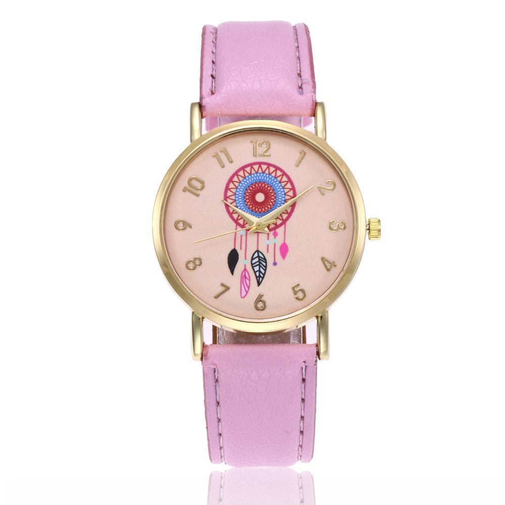 Ladies casual belt watch