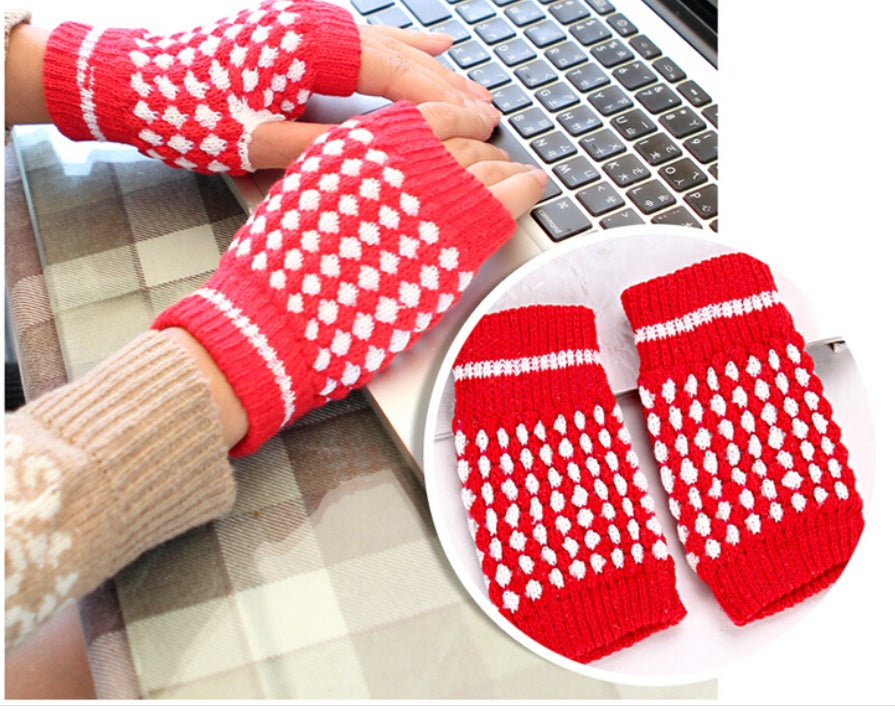 Plush Thick Warm And Cold Touch Screen Gloves