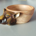 Hand Carved Cup Scandinavian Kuksa Wooden Mug Camping Gear Coffee Cup Kuksa Guksi Kuksa Wild Boar Cups Christmas