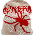 Y2g Knitting Round Machine Cap Jacquard Spider Series No Brim