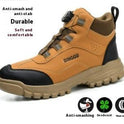 High Top Safety Shoes For Men All Seasons Anti-smash And Anti-puncture