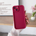 Simple Solid Color Casual Frosted Phone Case