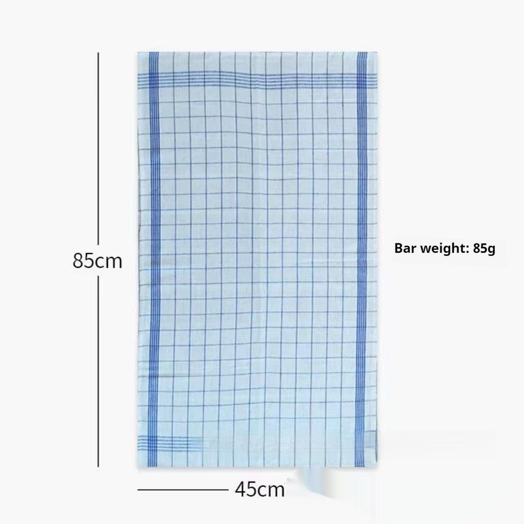 European And American Classic Linen Cotton Yarn-dyed Plaid Kitchen Towel