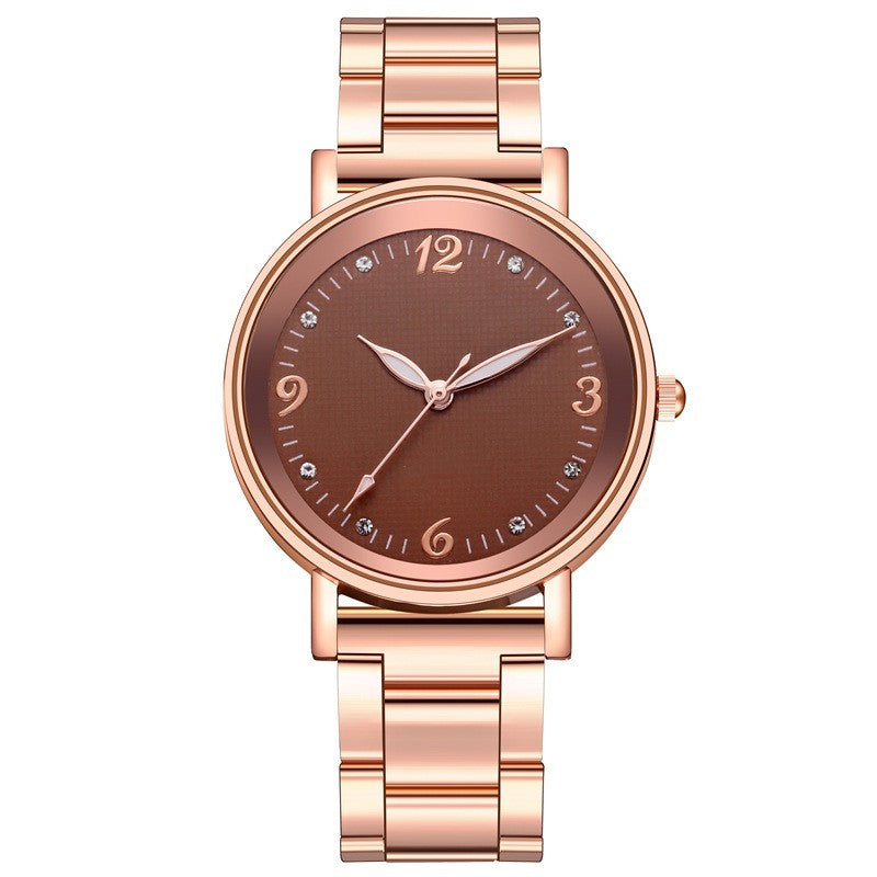 Stainless Steel Band Casual Fashion Quartz Watch