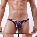 Low Waist Printed Pattern Men's Underwear