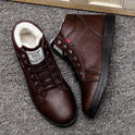 Plush Thick High-top Cotton Shoes