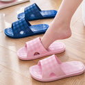 Cute Plaid Print Home Slippers Soft Sole Non-slip Floor Bathroom Shower Slippers For Women And Men House Shoes