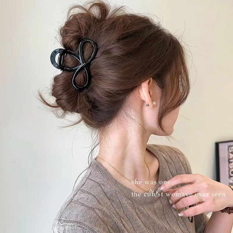 High-grade Medium Shark Clip Back Head Updo