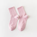 Candy Color Long Tube Cute Student Socks Casual