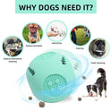 Pet Dog Toy Ball Cat Toy Outdoor Bite-resistant Puzzle Anti-choking Molar Cleaning Food-grade Silicone Leaking Food Ball