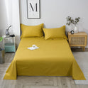 Solid Color Sanding Washed Cotton Single Piece Is Pure Student Dormitory Single Bed Sheet