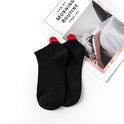 Women's Socks Springsummer Solid Color Korean Style Three-dimensional