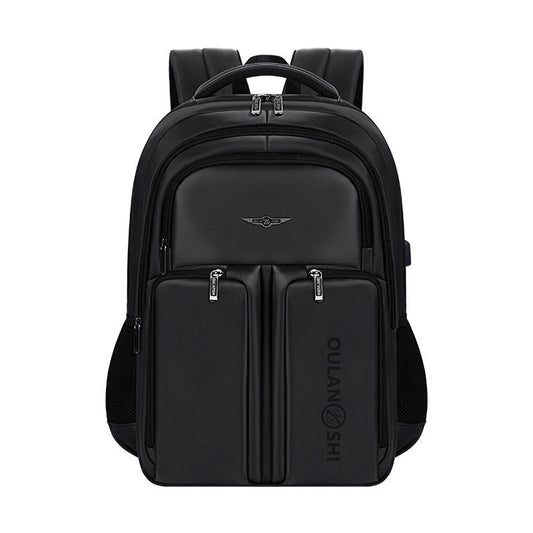 Double-layer Large Capacity Backpack Nylon Stitching