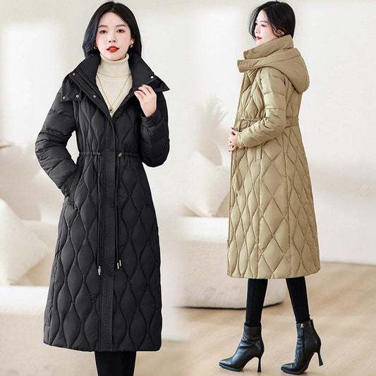 Thickened Cinched Western Style Slim Fit Coat