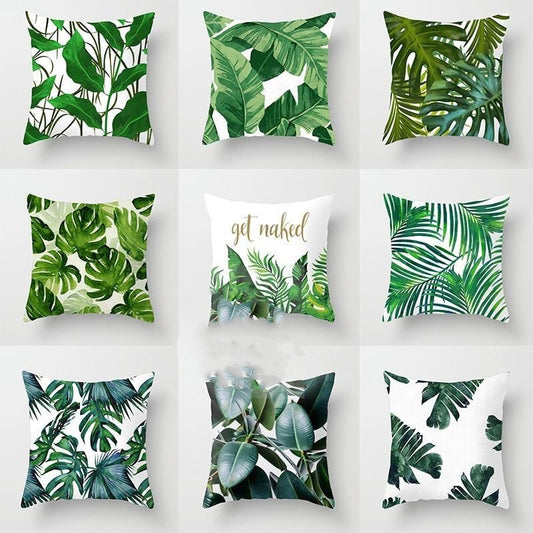 Fresh And Fashionable Tropical Plant Series Pillow Cover So