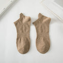 Plus Size Ankle Socks Men's Solid Color Sports