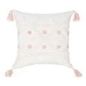 Embroidered Tufted Embroidered Pillowcase