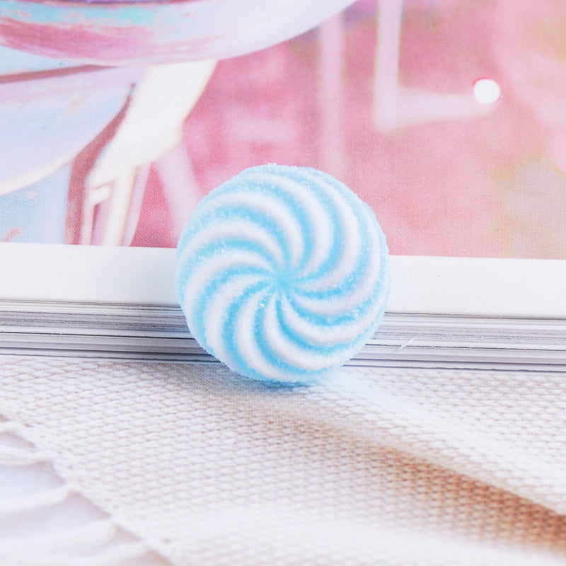 Simulation Vortex Candy Handmade Diy Hairpin Material Resin Accessories