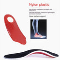 Arch Support EVA Correction Sports Shock Pad High Elastic Breathability Massage Orthopedic Insole Flat Foot Correction Insole
