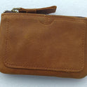 Men's Retro Crazy Horse Leather Coin Purse