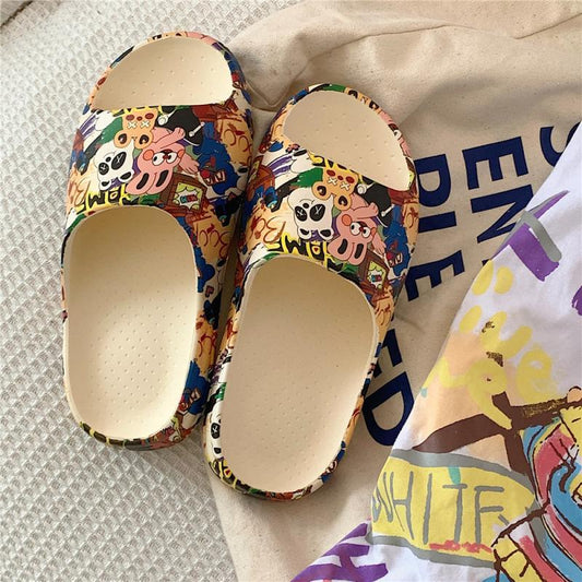 Personalized Cartoon Cute Sandals And Slippers