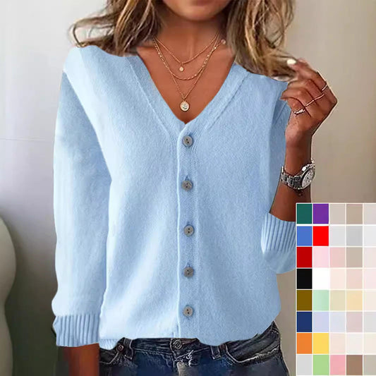 Women's Spring And Summer Knitted Sweater Coat