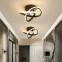 Ceiling Light LED Black Irregular - UK