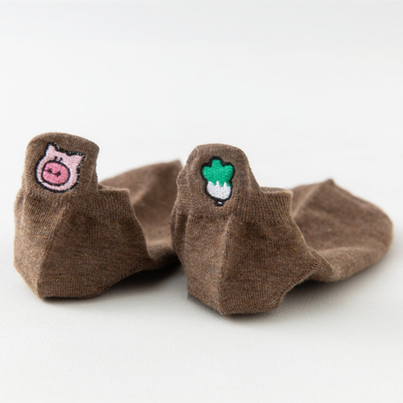 Spring And Summer Cotton Cartoon Boat Socks