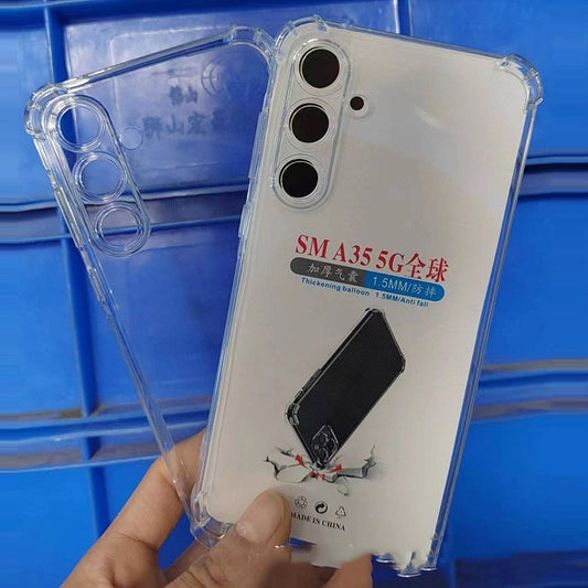 Transparent Airbag Protective Cover Four Corners Thickened Phone Case