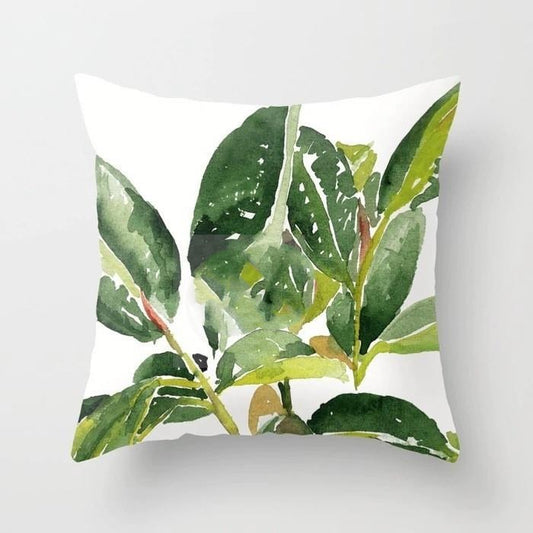 Fresh And Fashionable Tropical Plant Series Pillow Cover So