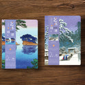 Ukiyo-e Series Kanagawa Surfing Village Retro Artist Ledger