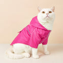 Night Reflective Stripe Cat Puppy Raincoat