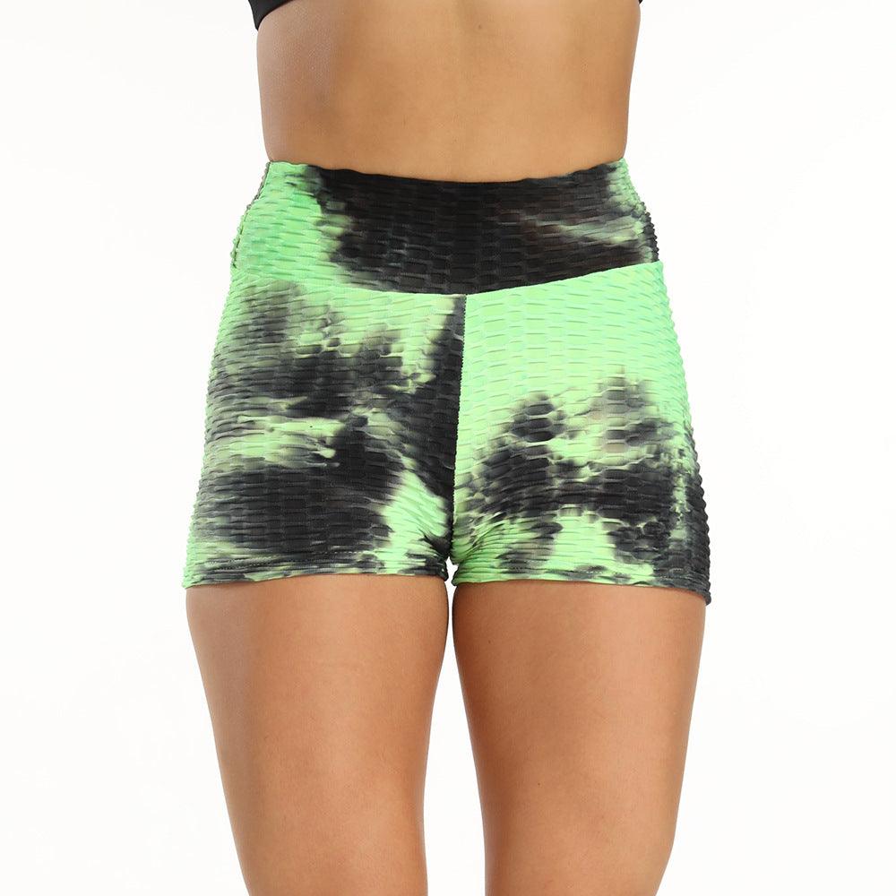 Women's Fashion Jacquard Tie-dye High-waisted Sports Yoga Pants
