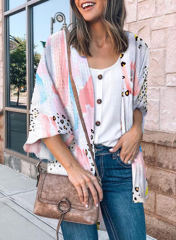 Fashion Flower Print Shirt Jacket Women Top