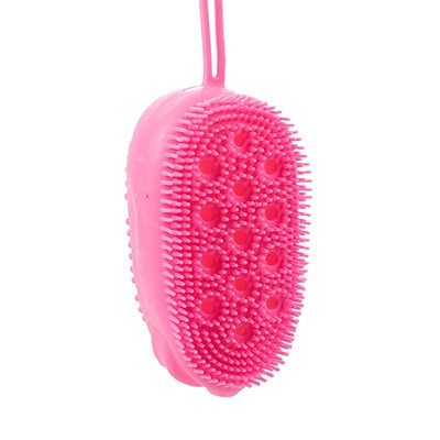 Silicone bath brush