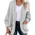 Twist cardigan sweater